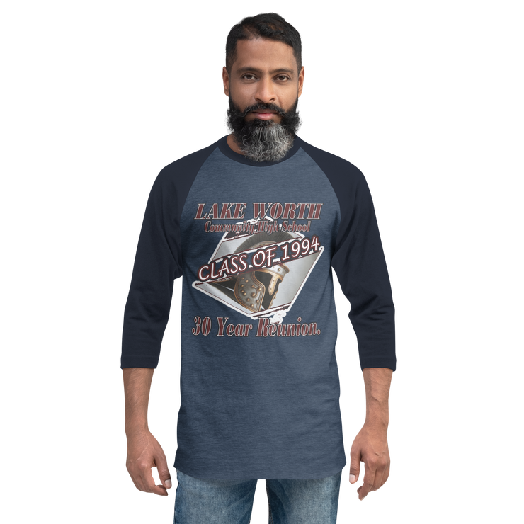 L-Dub 30 Year 3/4 sleeve raglan shirt