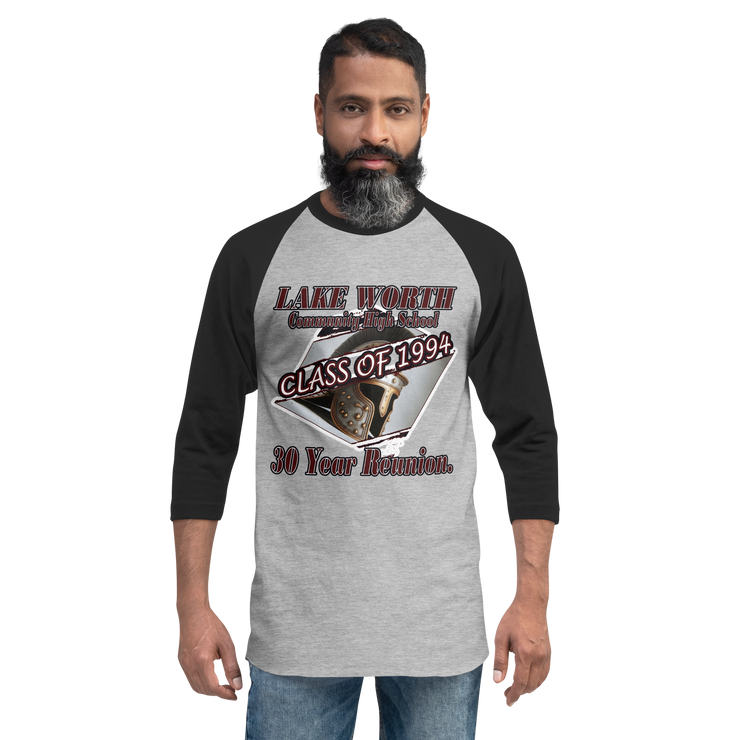 L-Dub 30 Year 3/4 sleeve raglan shirt