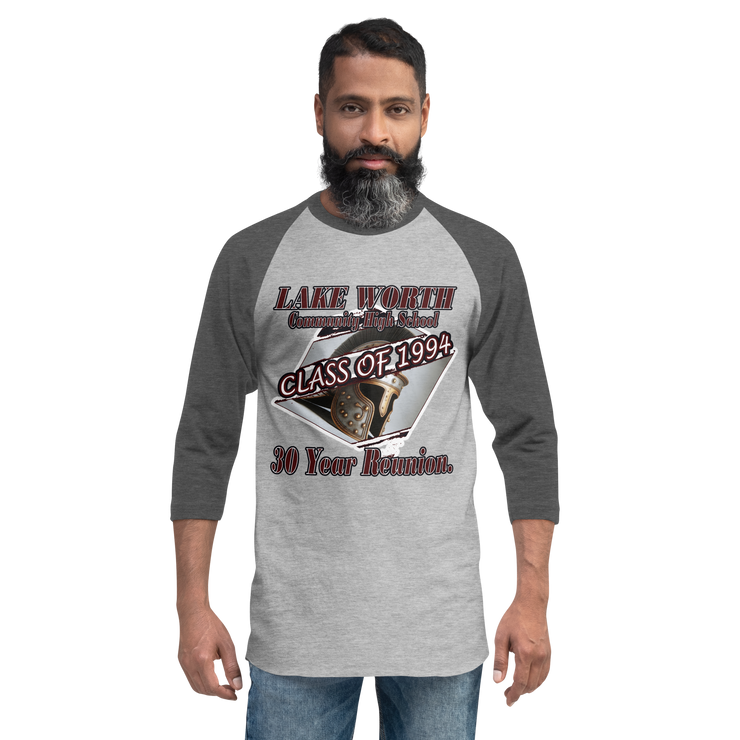 L-Dub 30 Year 3/4 sleeve raglan shirt