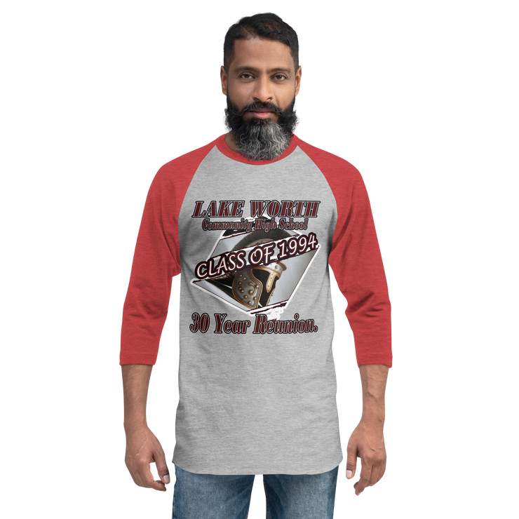 L-Dub 30 Year 3/4 sleeve raglan shirt