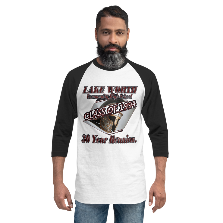 L-Dub 30 Year 3/4 sleeve raglan shirt