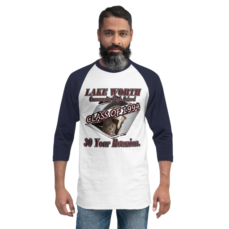 L-Dub 30 Year 3/4 sleeve raglan shirt