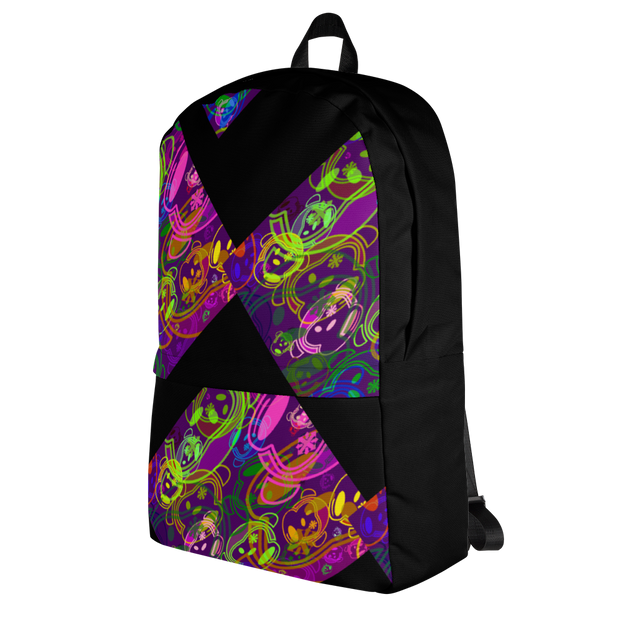 Kaotic Rooted Purple Backpack