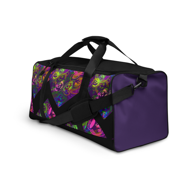 Kaotic Rooted Purple Duffle bag