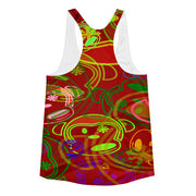 Rooted Khaos Red Women's Racerback Tank
