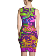 Rooted Khaos Purple Cut & Sew Dress